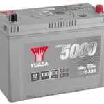 Yuasa YBX5335 - YBX5000 Silver High Performance SMF